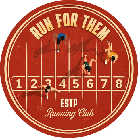Logo Run For Them – ESTP Running Club